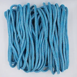 Sky Blue Mesh Covered Cord with Off-White Core sample, design MT-9237134D, view 2