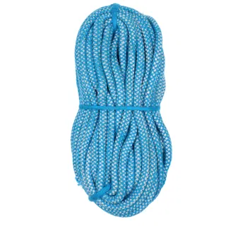 Sky Blue Mesh Covered Cord with Off-White Core sample, design MT-9237134D, view 8