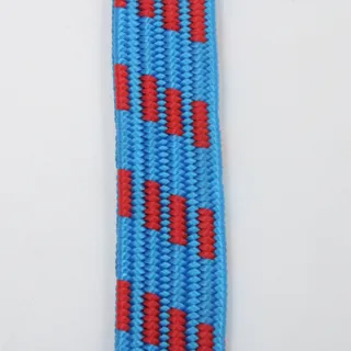 Bright Blue and Red Flat Bungee Cord with Hooks sample, design MT-E1117562, view 4