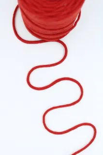 Red Braided Cord on a Cross-Wound Roll sample, design MT-9C716EA0, view 3