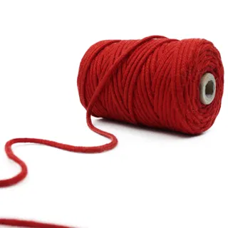 Red Braided Cord on a Cross-Wound Roll sample, design MT-9C716EA0, view 6
