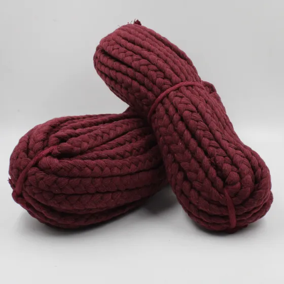 Deep Maroon Choti Braid