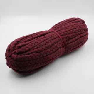 Deep Maroon Choti Braid sample, design MT-6252663E, view 2