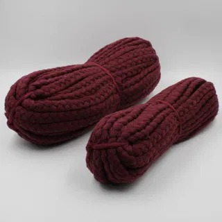 Deep Maroon Choti Braid sample, design MT-6252663E, view 5