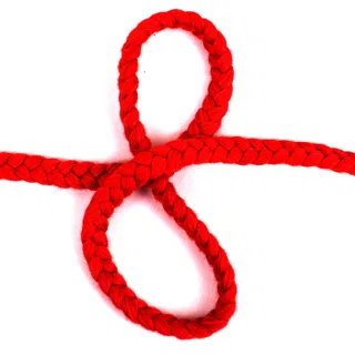 Vivid Red Full Chevron Choti Braid sample, design MT-FF86E4FE, view 2
