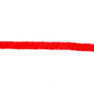 Vivid Red Full Chevron Choti Braid sample, design MT-FF86E4FE, view 3