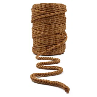 Copper-Brown Knitted Cord sample, design MT-547F4257, view 12