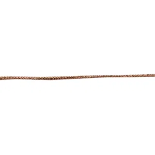 Copper Brown Fine Metallic Braided Cord sample, design MT-980B6B3E, view 7