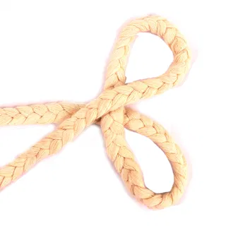 Cream Thick Loose Plait Choti Braid sample, design MT-0EE14A29, view 2