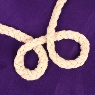 Cream Thick Loose Plait Choti Braid sample, design MT-0EE14A29, view 4