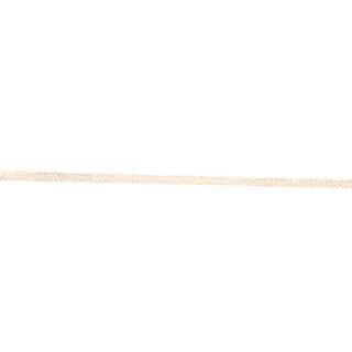 Peach-Tinted Cream Narrow Flat Braided Trim sample, design MT-578A2F03, view 2