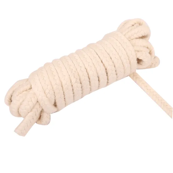Cream Rounded Choti Braid