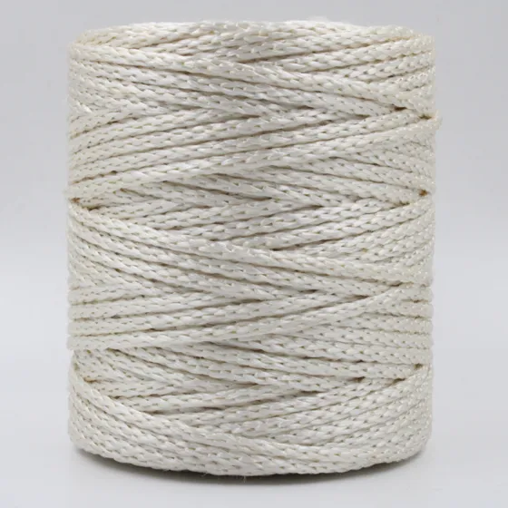 Cream Tubular Knitted Cord