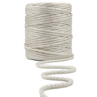 Cream Tubular Knitted Cord sample, design MT-C1C96E57, view 6
