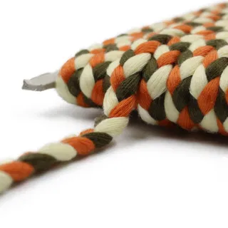 Cream, Orange and Olive Green Choti Braid sample, design MT-4158F6DF, view 11