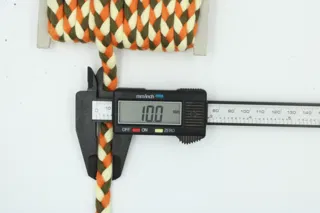 Cream, Orange and Olive Green Choti Braid sample, design MT-4158F6DF, view 8