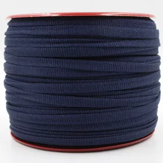 Dark Navy Blue Elastic Tape on a Red Spool, 6 mm sample, design MT-24742EA5, view 2