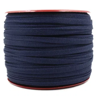 Dark Navy Blue Elastic Tape on a Red Spool, 6 mm sample, design MT-24742EA5, view 5