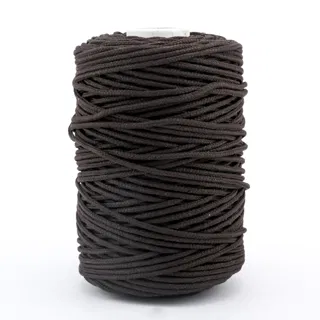 Dark Brown Round Braided Cord sample, design MT-BD0D6A64, view 9