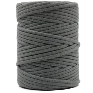 Dark Grey Round Braided Cord sample, design MT-B91F2B1D, view 5