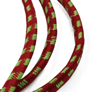 Red and Lime Green Bungee Shock Cord with Hooks sample, design MT-677798B7, view 5