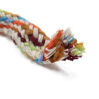 Cream, Lime Green and Tan Multicolour Flat Drawstring Cord sample, design MT-1979B74D, view 10
