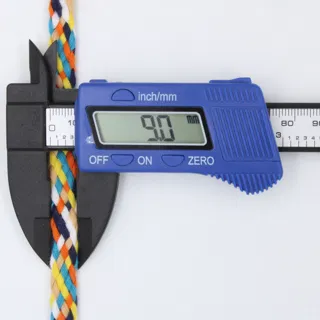 Navy, Teal, Orange and Yellow Flat Drawstring Cord sample, design MT-7CB48C54, view 5