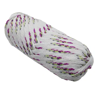 White, Magenta, Lime Green and Dark Navy Flat Drawstring Cord sample, design MT-EC61DB27, view 7
