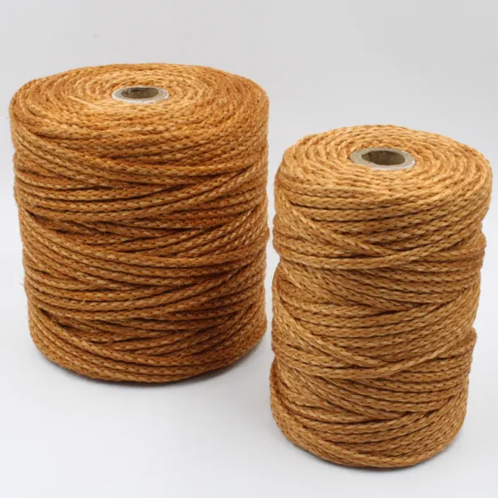 Copper-Brown Knitted Cord