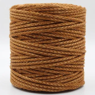 Copper-Brown Knitted Cord sample, design MT-547F4257, view 3