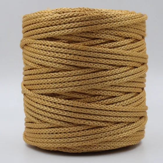 Mustard Gold Knitted Cord