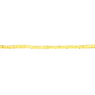 Metallic Gold Braided Cord, Frayed-End Hank sample, design MT-67529B30, view 3