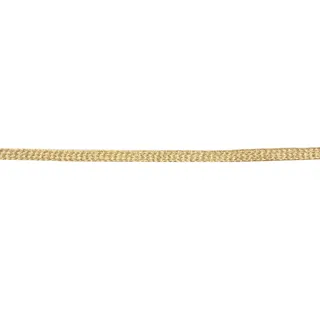 Gold Tone Narrow Flat Braided Trim sample, design MT-E50E8C62, view 3