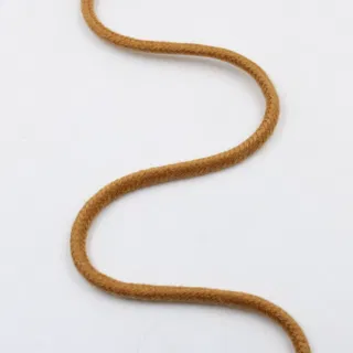Golden Brown Round Braided Cord sample, design MT-065CA437, view 2
