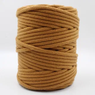 Golden Brown Round Braided Cord sample, design MT-065CA437, view 10