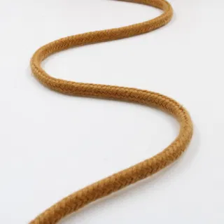 Golden Brown Round Braided Cord sample, design MT-065CA437, view 11