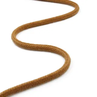 Golden Brown Round Braided Cord sample, design MT-065CA437, view 16