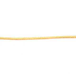 Golden Yellow Braided Cord, Mustard Shade sample, design MT-089A675D, view 3
