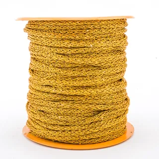 Golden Yellow Knitted Cord on a Flanged Reel sample, design MT-9D7CD4F7-09, view 2