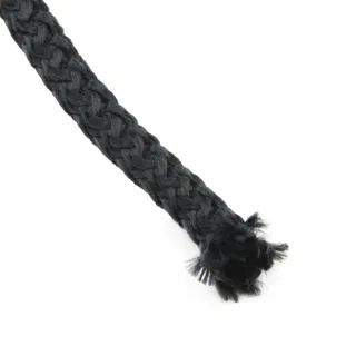Charcoal Grey Decorative Braided Cord sample, design MT-62AAB479, view 6