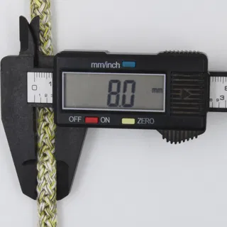 Green, White and Black Covered Cord sample, design MT-F9189DE9, view 13