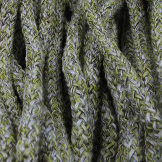 Green, White and Black Covered Cord sample, design MT-F9189DE9, view 2