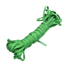 Bright Green Narrow Picot Braided Trim sample, design MT-9EB3FD98, view 4