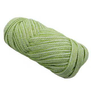 Lime Green and White Flat Drawstring Cord sample, design MT-B5144369, view 5