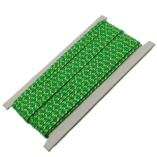 Bright Green and Gold Metallic Choti Braid sample, design MT-3742DD74, view 6
