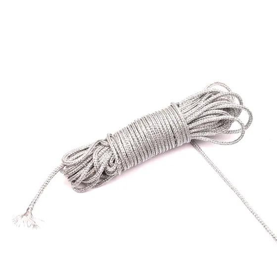 Light Grey Braided Cord