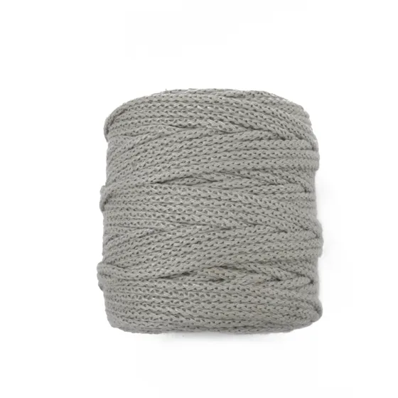 Light Grey Knitted Cord on a Spool