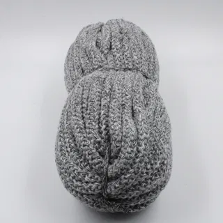 Light and Charcoal Grey Melange Covered Cord sample, design MT-BD0F6C96, view 2