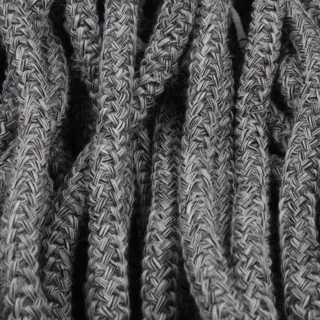 Light and Charcoal Grey Melange Covered Cord sample, design MT-BD0F6C96, view 4