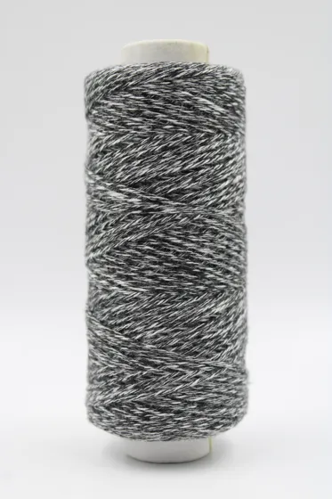 Grey Melange Twisted Macrame Thread, 2 mm